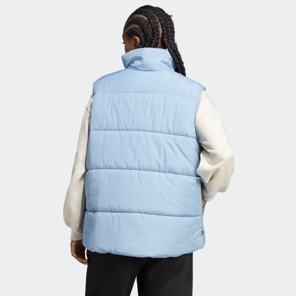 Adidas Blue Abstract Animal Print Reversible Vest - Picture 2 of 8